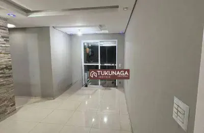 Apartamento com 2 dormitórios para alugar, 58 m² por r$ 3.280,00/mês - picanco - guarulhos/sp