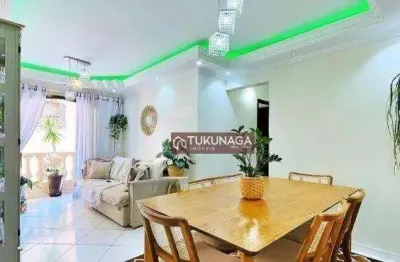 Apartamento com 3 dormitórios, 70 m² - venda por r$ 370.000,00 ou aluguel por r$ 3.225,00/mês - vila rosália - guarulhos/sp