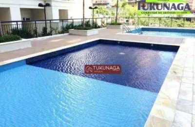 Apartamento com 2 dormitórios para alugar, 65 m² por r$ 3.600,00/mês - jardim flor da montanha - guarulhos/sp