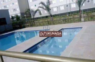 Apartamento com 2 dormitórios à venda, 46 m² por r$ 250.000,00 - jardim ansalca - guarulhos/sp