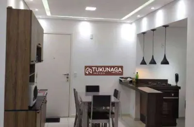 Apartamento com 2 quartos para alugar, 63 m² por r$ 2.800/mês - vila barros - guarulhos/sp