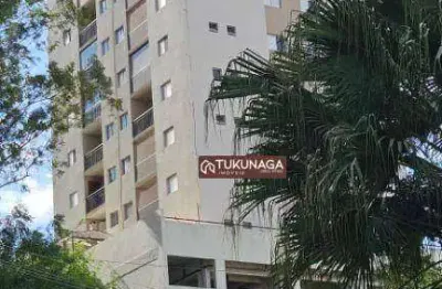 Apartamento com 2 quartos para alugar, 60 m² por r$ 2.342/mês - parque continental ii - guarulhos/sp