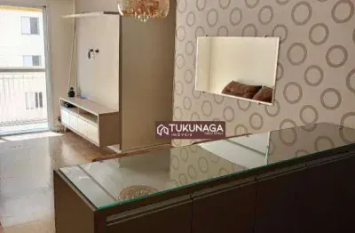 Apartamento com 3 quartos para alugar, 64 m² por r$ 3.545/mês - ponte grande - guarulhos/sp