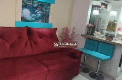 Apartamento com 2 dormitórios à venda, 61 m² por r$ 375.000,00 - jardim angélica - guarulhos/sp
