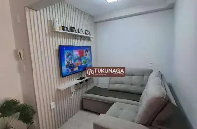 Apartamento com 2 dormitórios para alugar, 59 m² por r$ 4.020,00/mês - picanco - guarulhos/sp