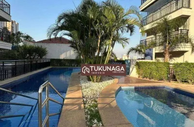 Apartamento com 2 quartos  para alugar, 63 m² por r$ 3.245/mês - jardim flor da montanha - guarulhos/sp