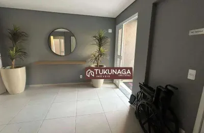 Apartamento com 2 dormitórios para alugar, 35 m² por r$ 2.425,00/mês - vila rosália - guarulhos/sp