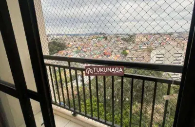 Apartamento com 2 quartos para alugar, 47 m² por r$ 3.100/mês - portal dos gramados - guarulhos/sp