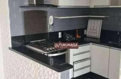 Apartamento com 2 dormitórios para alugar, 59 m² por R$ 3.240,00/mês - Picanco - Guarulhos/SP