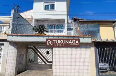 Sobrado com 4 dormitórios para alugar, 280 m² por r$ 4.909,00/mês - vila augusta - guarulhos/sp