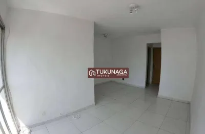 Apartamento com 2 quartos para alugar, 78 m² por r$ 2.500/mês - centro - guarulhos/sp