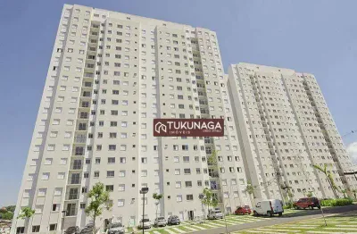 Apartamento com 2 quartos à venda, 43 m² por r$ 320.000 - cocaia - guarulhos/sp