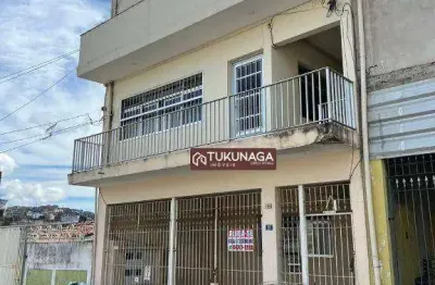 Casa com 1 dormitório para alugar, 40 m² por r$ 900,00/mês - jardim palmira - guarulhos/sp