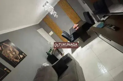 Apartamento com 2 dormitórios à venda, 58 m² por r$ 460.000,00 - bosque maia - guarulhos/sp