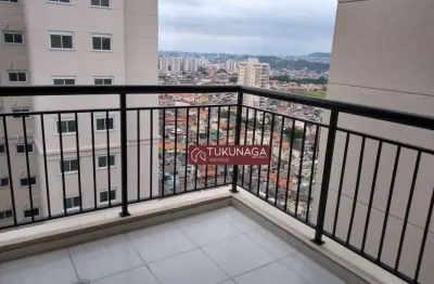 Studio com 1 quarto para alugar, 38 m² por r$ 3.660/mês - jardim flor da montanha - guarulhos/sp
