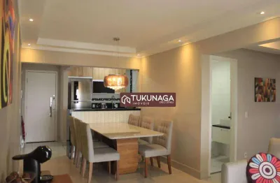 Apartamento com 3 quartos à venda, 75 m² por r$ 690.000 - vila augusta - guarulhos/sp