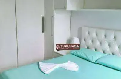 Apartamento com 2 quartos à venda, 54 m² por r$ 330.000 - vila das bandeiras - guarulhos/sp