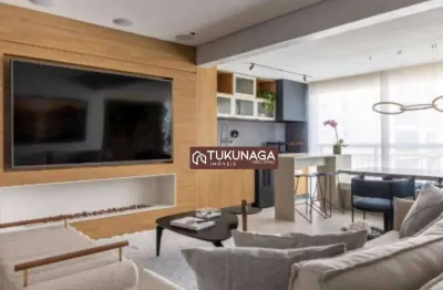 Apartamento com 2 dormitórios à venda, 83 m² por r$ 960.000,00 - jardim flor da montanha - guarulhos/sp