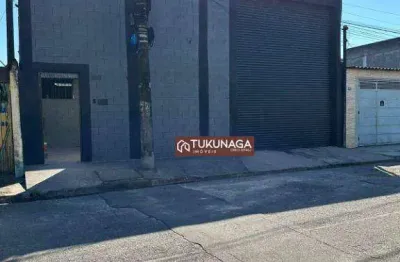 Galpão para alugar, 280 m² por r$ 6.700,00/mês - cidade aracilia - guarulhos/sp