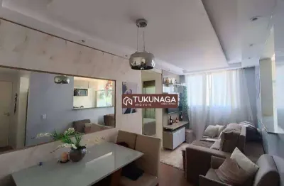 Apartamento com 2 quartos à venda, 45 m² por r$ 303.000 - gopoúva - guarulhos/sp