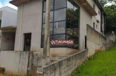 Casa com 4 suítes sendo 1 master à venda, 470 m² por r$ 1.800.000 - caputera - arujá/sp