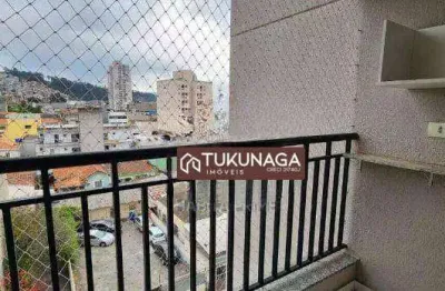 Apartamento com 2 dormitórios para alugar, 48 m² por r$ 2.620,00/mês - vila galvão - guarulhos/sp