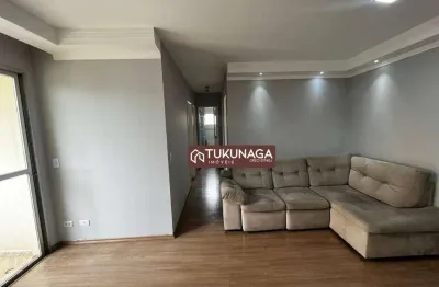 Apartamento com 2 dormitórios à venda, 65 m² por r$ 399.000 - vila galvão - guarulhos/sp