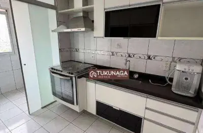 Apartamento com 2 quartos para alugar, 58 m² por r$ 2.600/mês - vila moreira - guarulhos/sp