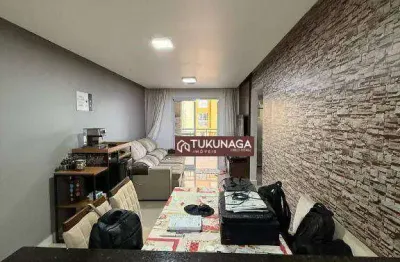 Apartamento com 3 dormitórios à venda, 70 m² por r$ 550.000 - jardim são judas tadeu - guarulhos/sp