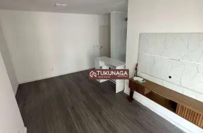 Apartamento com 2 quartos para alugar, 68 m² por r$ 3.702/mês - jardim flor da montanha - guarulhos/sp