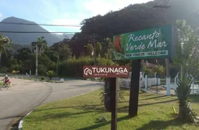 Terreno à venda, 454 m² por r$ 110.000 - condomínio recanto verde mar - caraguatatuba/sp