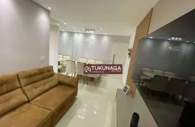 Apartamento com 1 quarto à venda, 50 m² por r$ 330.000 - vila nossa senhora de fátima - guarulhos/sp