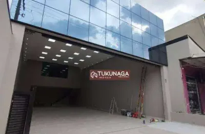 Salão para alugar, 230 m² por r$ 15.180,00/mês - picanço - guarulhos/sp