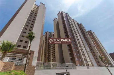 Apartamento com 3 dormitórios para alugar, 77 m² por r$ 3.768,13/mês - jardim flor da montanha - guarulhos/sp