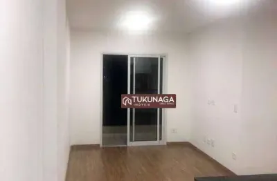 Apartamento com 3 dormitórios para alugar, 73 m² por r$ 3.903/mês - ponte grande - guarulhos/sp