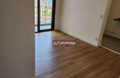 Apartamento com 1 quarto para alugar, 43 m² por r$ 2.876/mês - vila rosália - guarulhos/sp