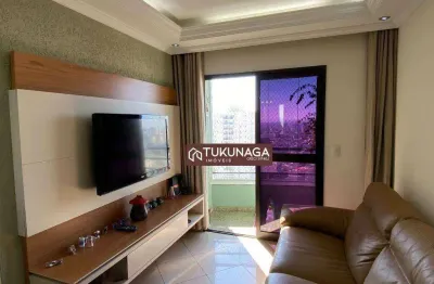 Apartamento com 3 quartos (sendo 1 suíte) à venda, 76 m² por R$ 570.000 - Gopoúva - Guarulhos/SP