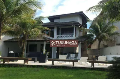 Sobrado com 4 quartos à venda, 433 m² por R$ 6.590.000 - Costa Sol - Bertioga/SP