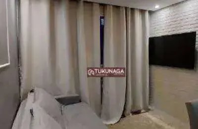 Apartamento com 2 dormitórios à venda, 37 m² por R$ 296.000 - Vila das Bandeiras - Guarulhos/SP