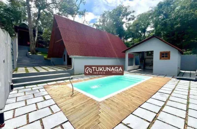 Chácara com 2 quartos à venda, 500 m² por R$ 620.000 - Correas - Arujá/SP