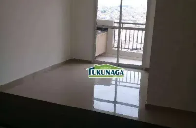 Apartamento com 3 quartos para alugar, 73 m² por R$ 3.247/mês - Ponte Grande - Guarulhos/SP