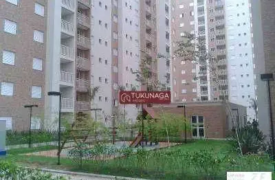 Apartamento com 2 quartos para alugar, 58 m² por R$ 2.843/mês - Jardim Flor da Montanha - Guarulhos/SP