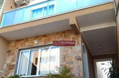 Sobrado à venda, 177 m² por r$ 840.000,00 - parque continental - guarulhos/sp