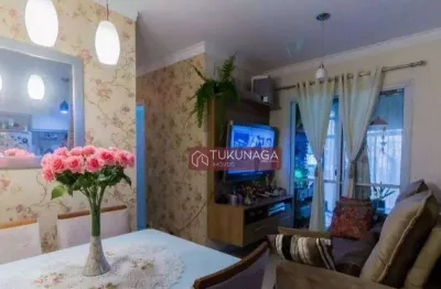 Apartamento à venda, 74 m² por r$ 450.000,00 - cocaia - guarulhos/sp
