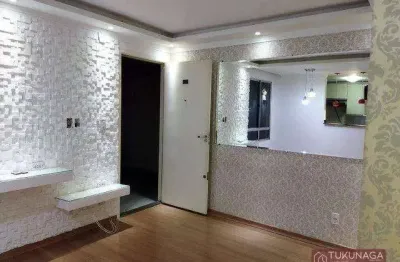 Apartamento com 2 dormitórios à venda, 47 m² por r$ 240.000,00 - vila alzira - guarulhos/sp