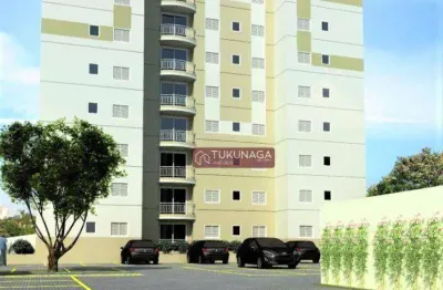 Apartamento com 2 dormitórios à venda, 53 m² por r$ 295.000,00 - parque primavera - guarulhos/sp