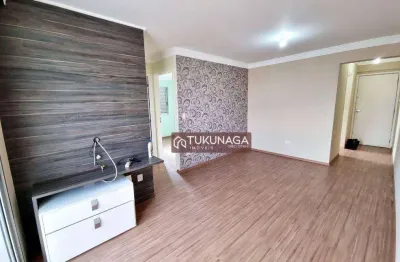 Apartamento com 2 quartos para alugar, 58 m² por R$ 2.646/mês - Vila Milton - Guarulhos/SP