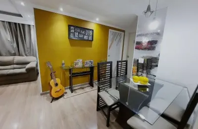 Apartamento para venda na vila nivi, ótima localização, ao lado do mercado esperança, av. guapira, 2 dormitórios, 1 vaga e lazer