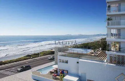 Apartamento com 3 dormitórios à venda, 130 m² por r$ 1.850.000,00 - gravatá - navegantes/sc