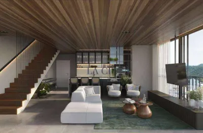 Apartamento duplex com 3 dormitórios à venda, 125 m² por r$ 2.214.030,54 - fazenda - itajaí/sc